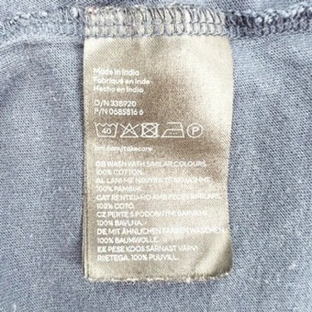 H&M Regular Fit T Shirt Womens Top Short Sleeve Casual Basic‎ Blue